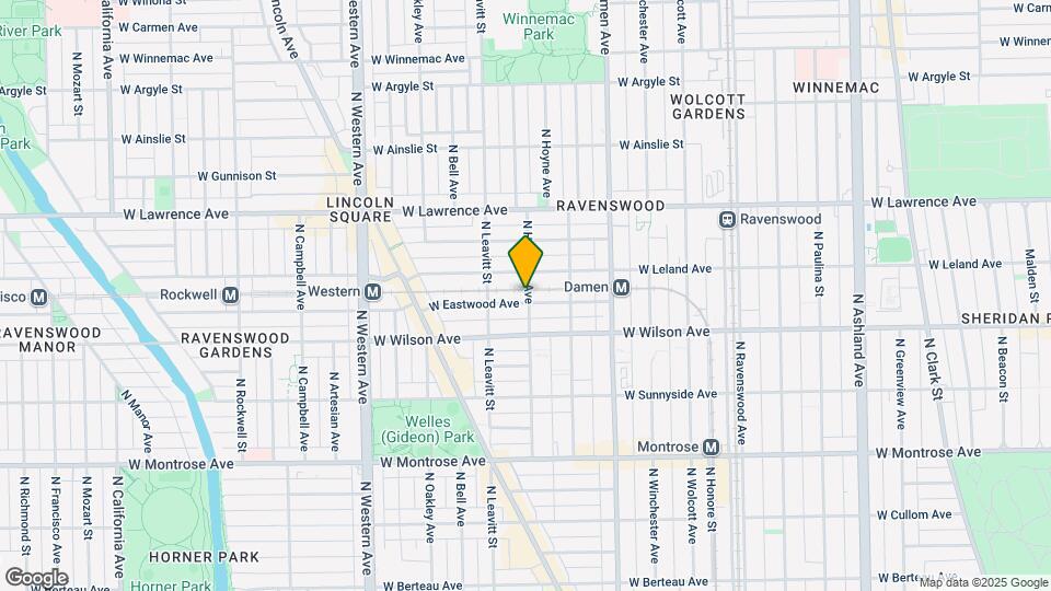 4638 N Hamilton Ave, Unit 2 Map and Location Details