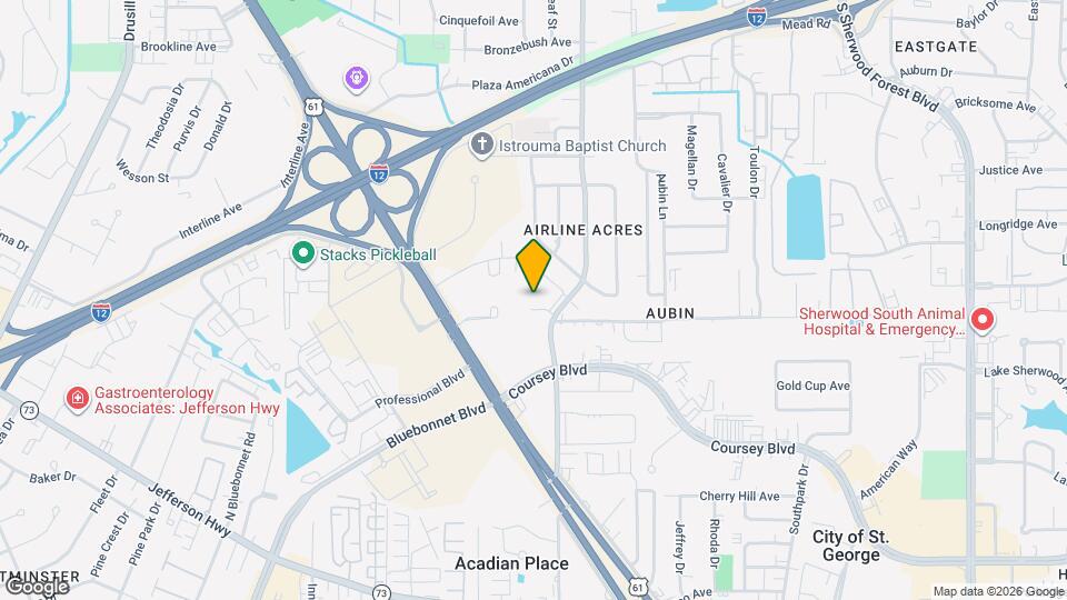 3484 Cedarcrest Ave, Unit 1-A Map and Location Details