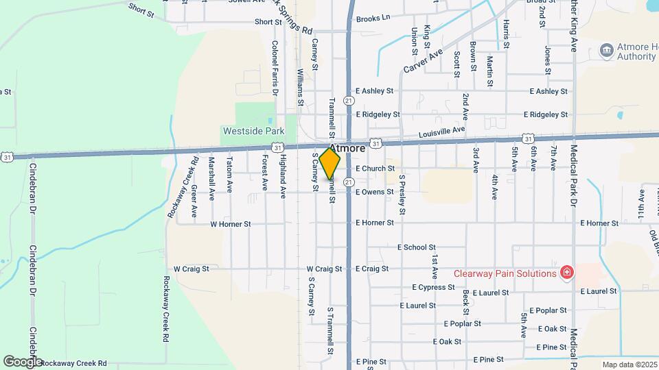 208 S Trammell St-Unit -A Map and Location Details