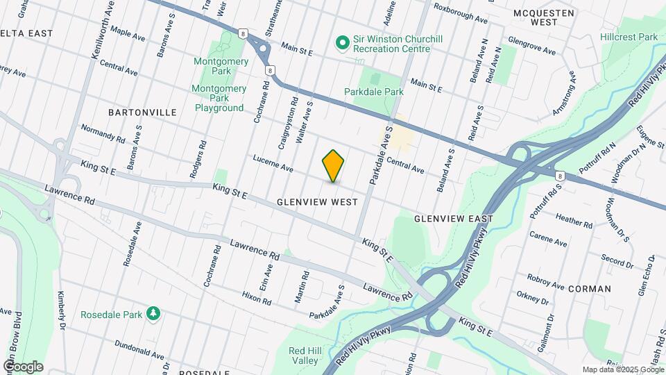 204 Summerhill Ave Map and Location Details