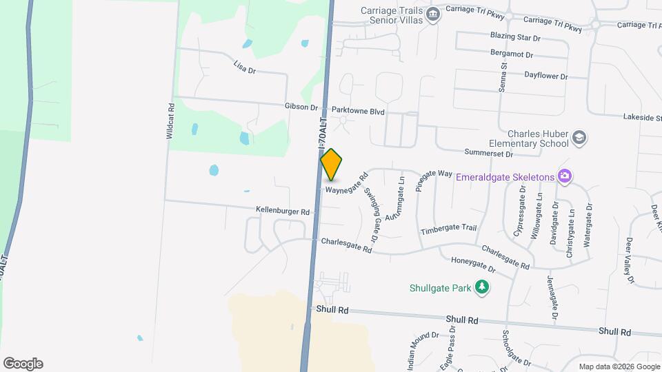 5699 Waynegate Rd Map and Location Details