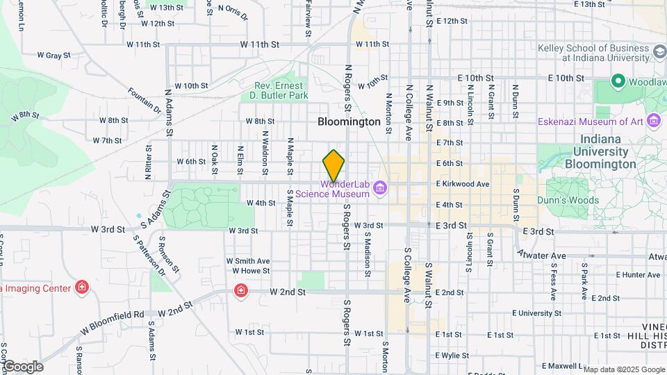515 W Kirkwood Ave Mapa y Detalles de la Ubicación