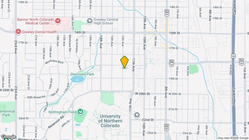 1846 12th Ave Map and Location Details