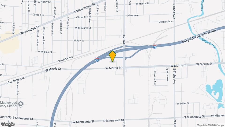 1127 S Lockburn St Map and Location Details