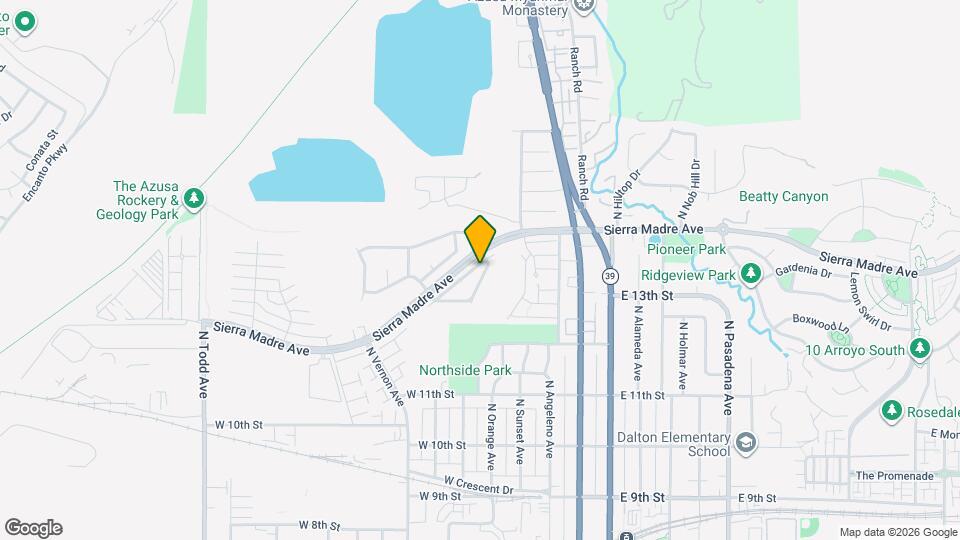 590 N Laurel Valley Dr Map and Location Details