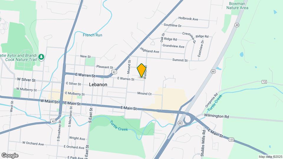 516 E Warren St Map and Location Details