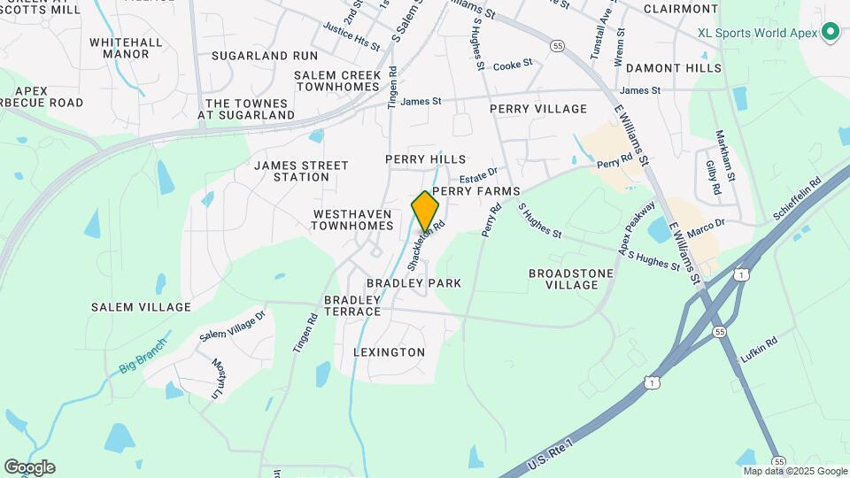 837 Shackleton Rd Map and Location Details