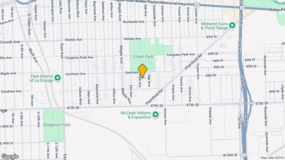 4517 Park Ave Map and Location Details