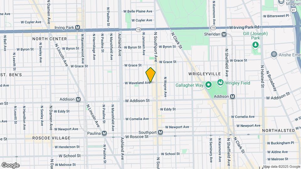 3657 N Janssen Ave Map and Location Details