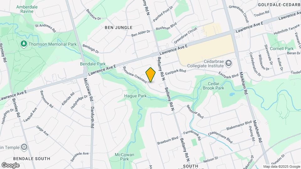 20 Burnview Crescent Map and Location Details