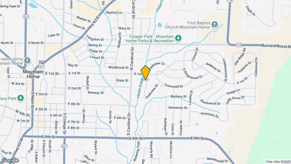 106 Parkview Dr Map and Location Details