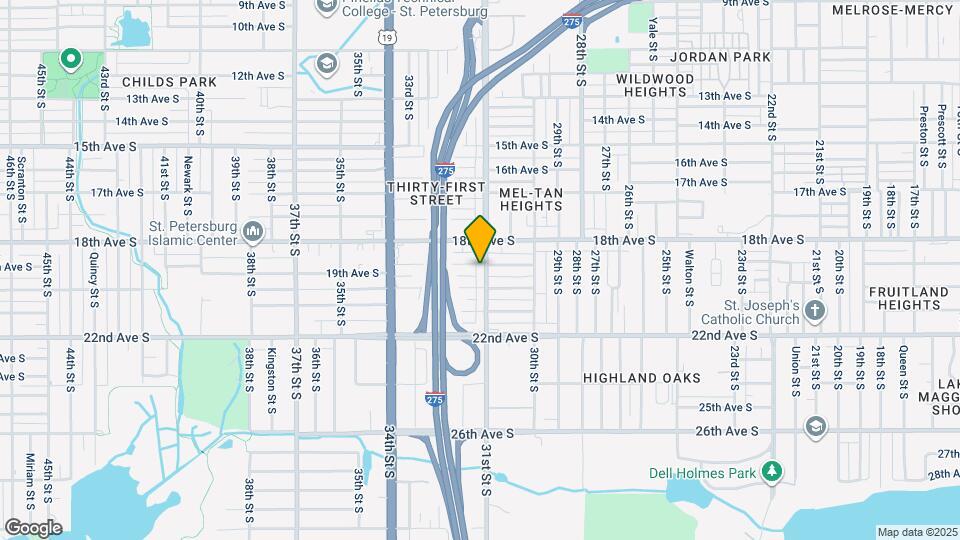 1901 31st St S Map and Location Details