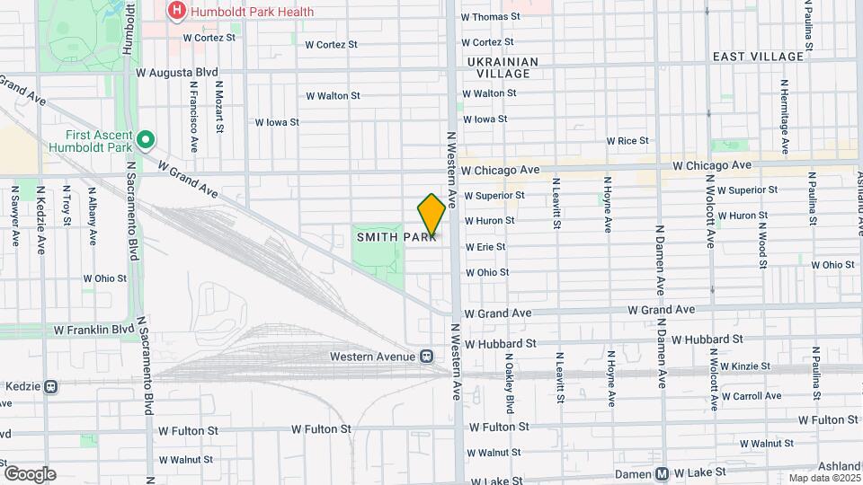 2426 W Erie St Map and Location Details
