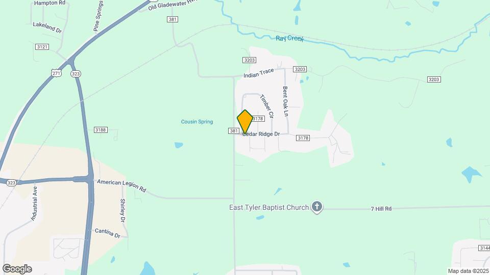 6975 Brown St Map and Location Details