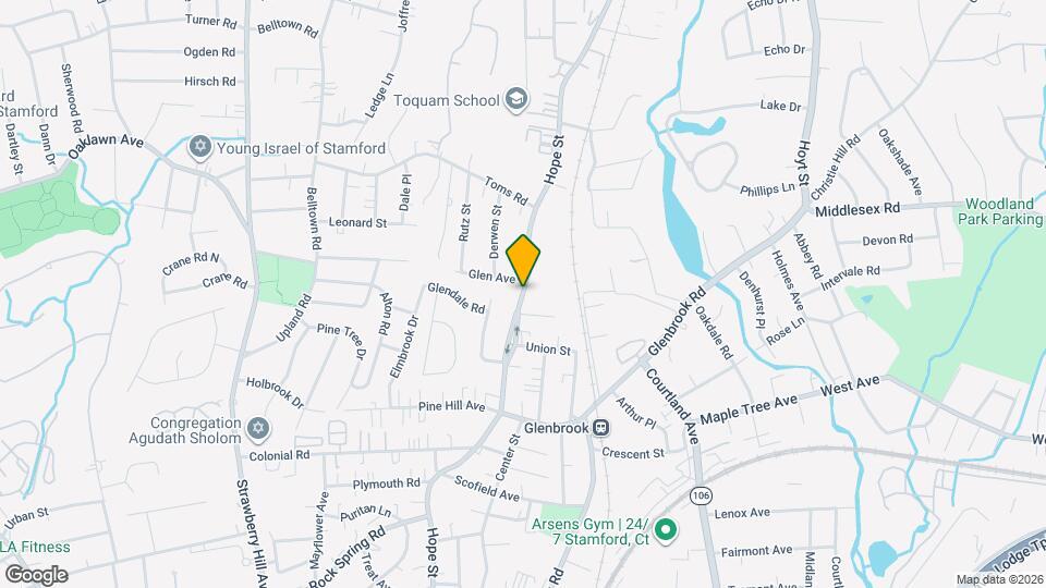 445 Hope St Map and Location Details