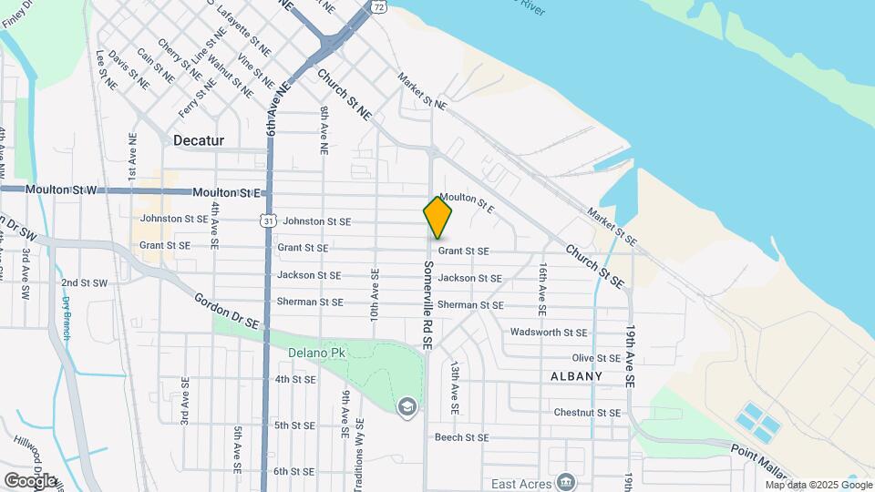 1204 Grant St SE Map and Location Details