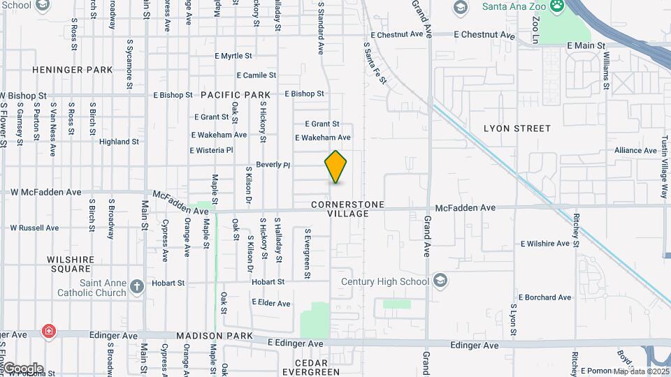 1101 S Standard Ave Map and Location Details