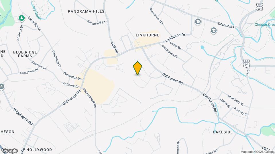 145 Robinia Rd Map and Location Details