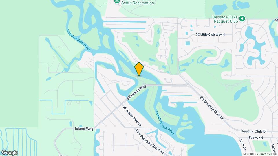 18669 SE Palm Island Ln Map and Location Details