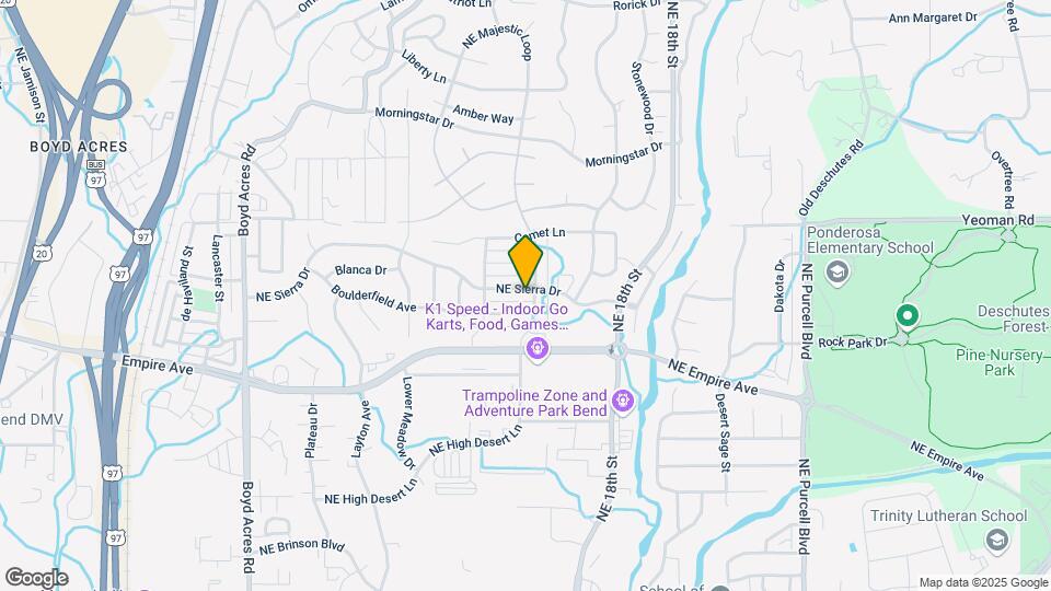 20797 NE Sierra Dr Map and Location Details