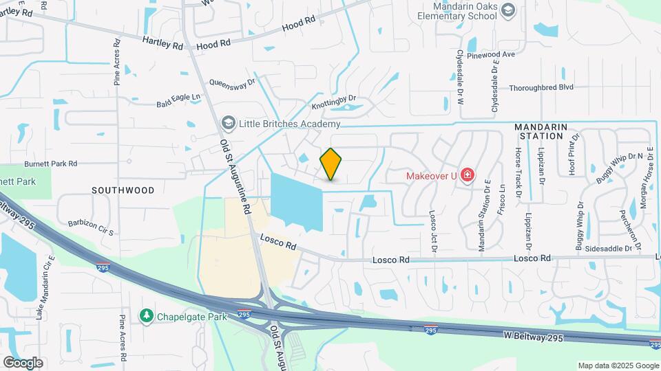 4502 Crosstie Rd S Map and Location Details