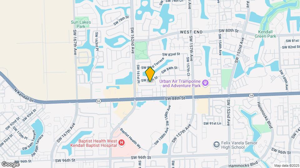 16027 SW 86th Terrace Map and Location Details