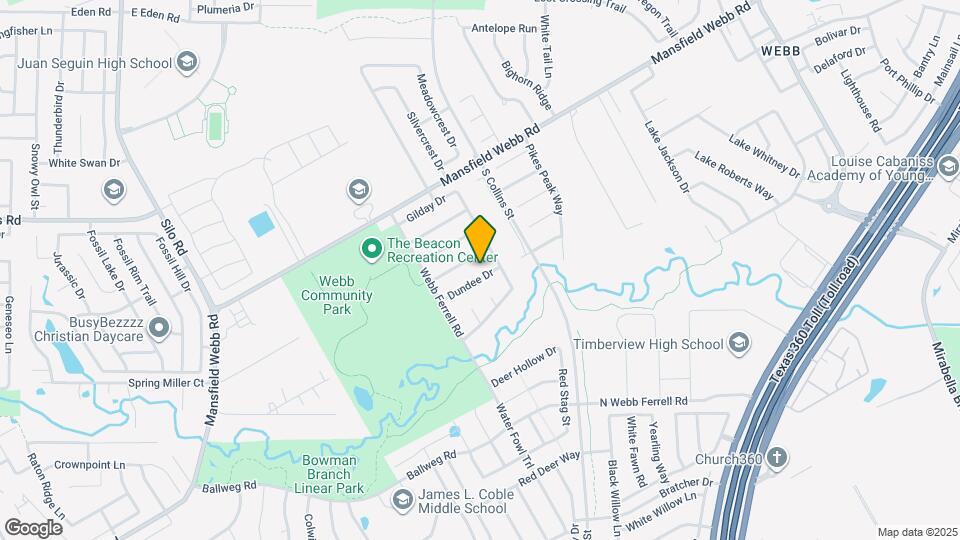 1405 Dundee Dr Map and Location Details