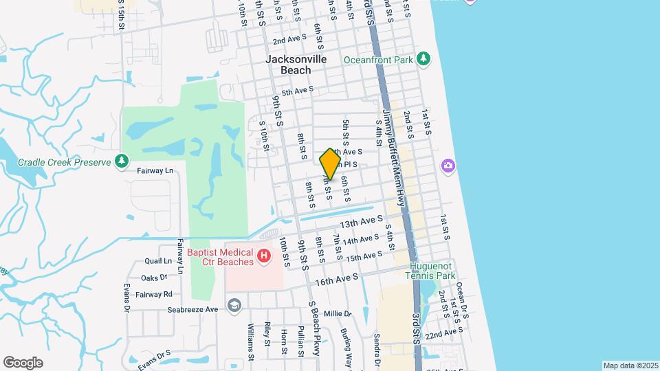 1093 7th St S Map and Location Details