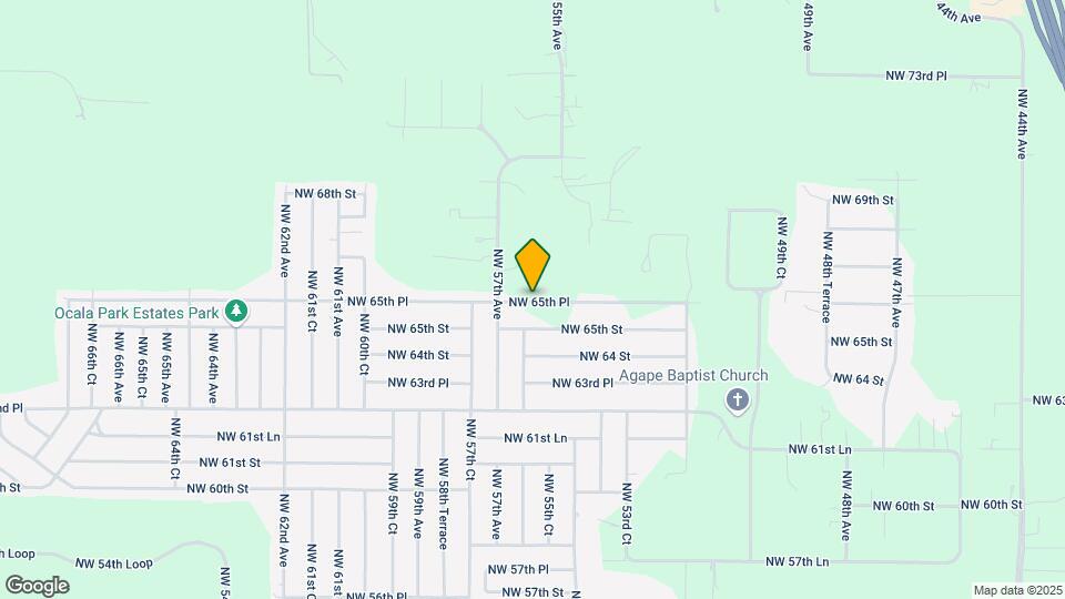 5617 NW 65th Pl Map and Location Details