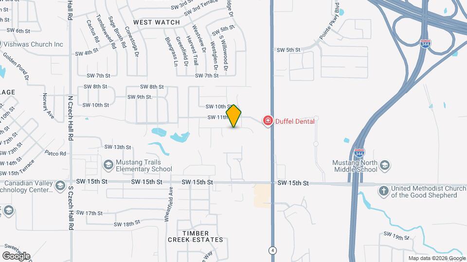 11516 SW 12th St Map and Location Details