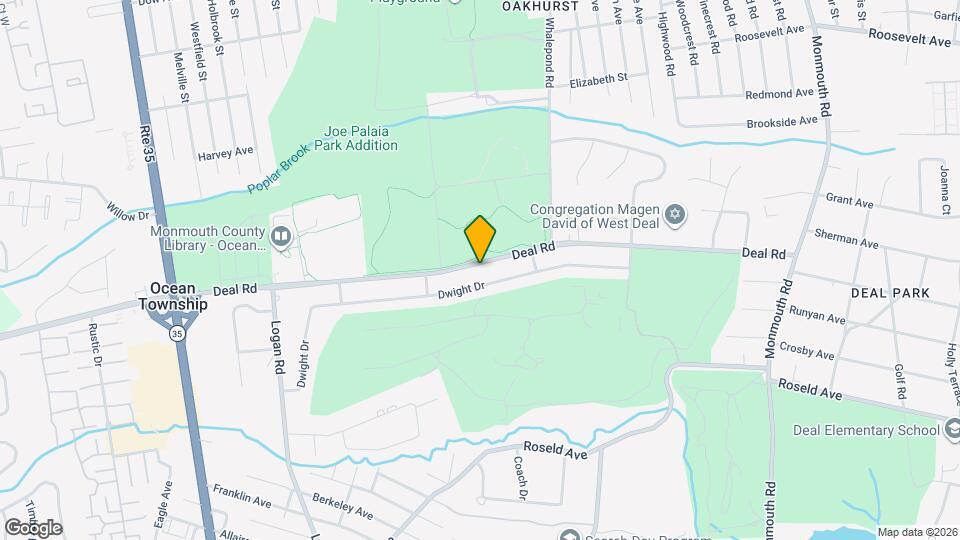 508 Deal Rd Map and Location Details