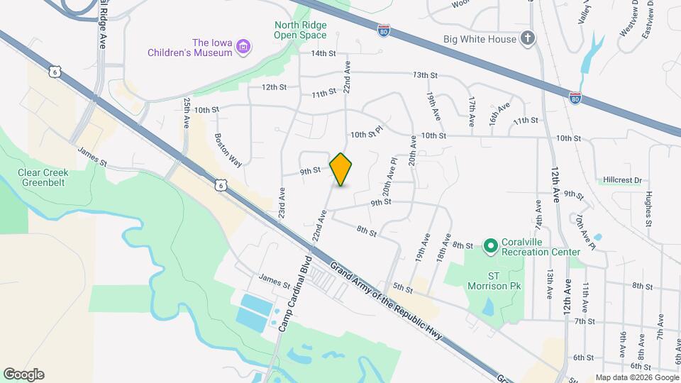 921 22nd Ave, Unit 1 Map and Location Details