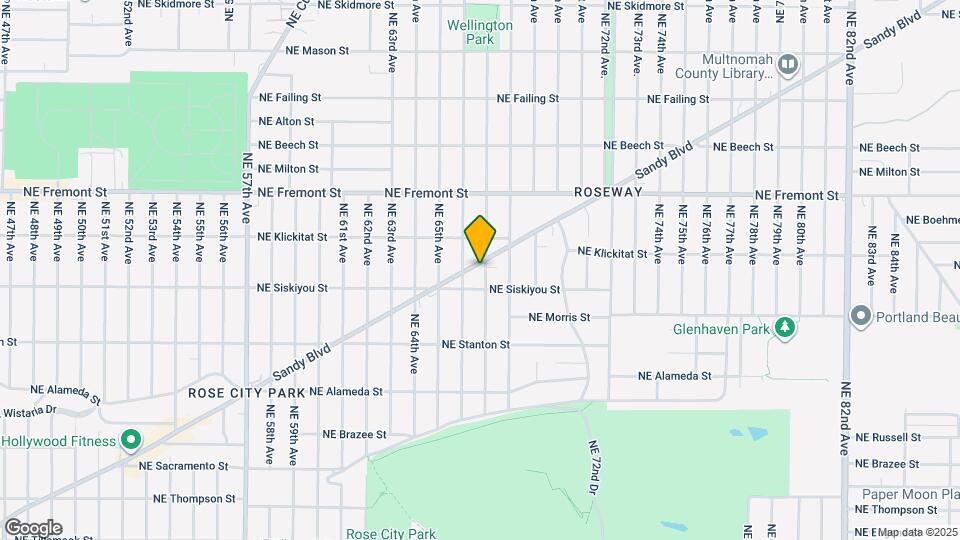 6624 NE Sandy Blvd, Unit 6624 Mapa y Detalles de la Ubicación