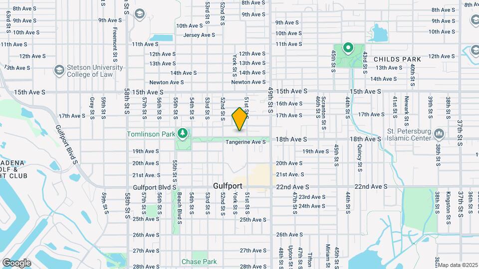 5121 Tangerine Ave S Map and Location Details
