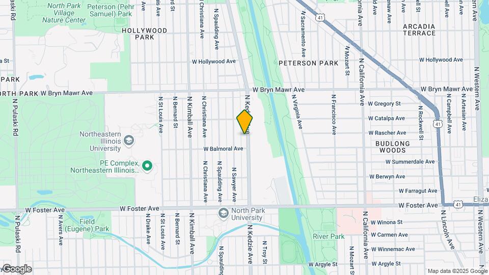 5426 N Kedzie Blvd Map and Location Details