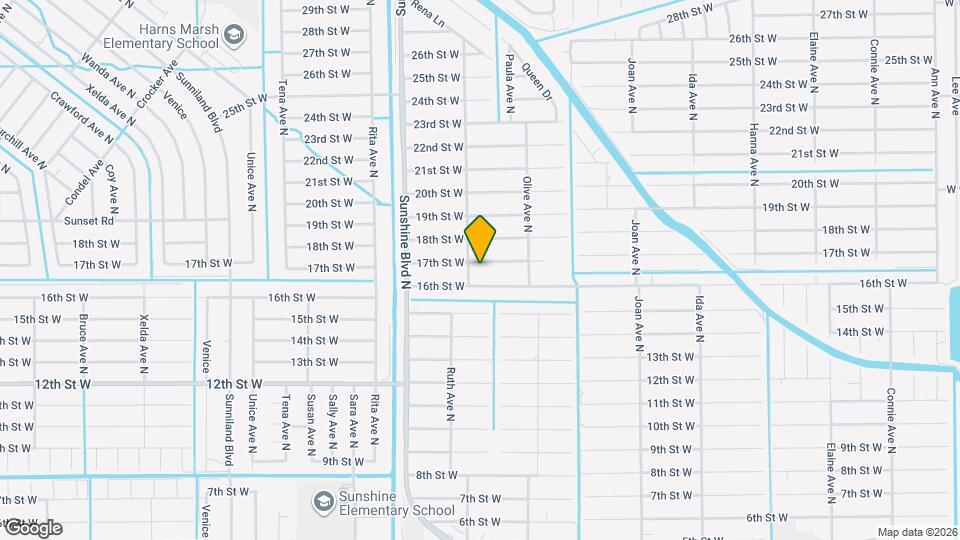 3217 17th St W Map and Location Details