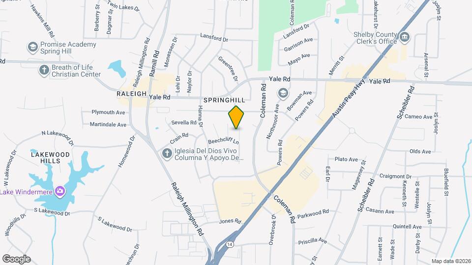 3381 Leschallas Dr Map and Location Details