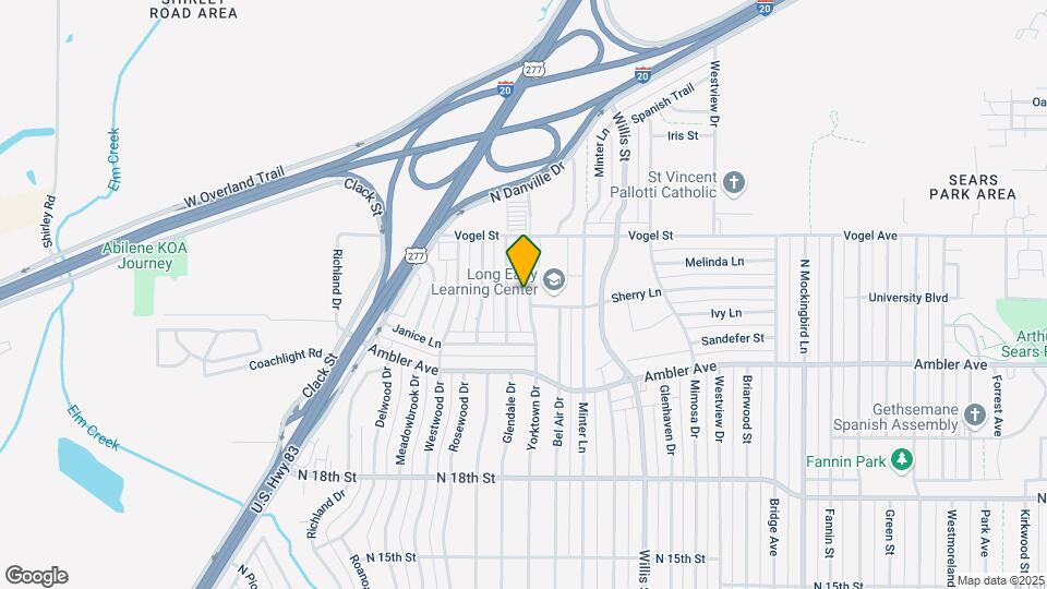 2410 Yorktown Dr Map and Location Details