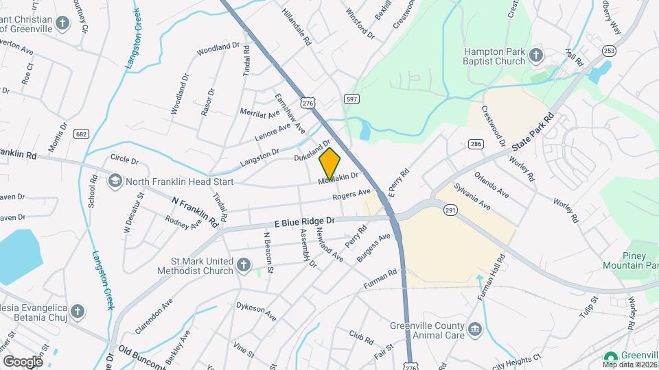 105 McMakin Dr Map and Location Details