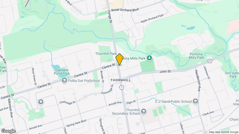 7725 Yonge St, Unit 2 Map and Location Details