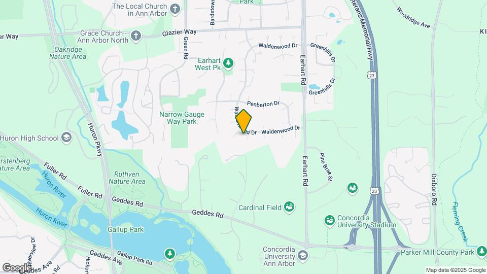 3925 Waldenwood Dr Map and Location Details