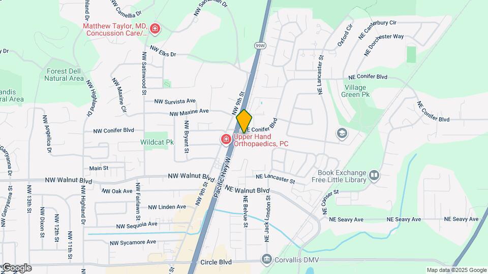 114 NE Conifer Blvd Map and Location Details