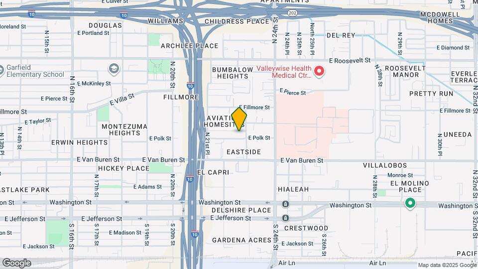 2230 E Polk St Map and Location Details