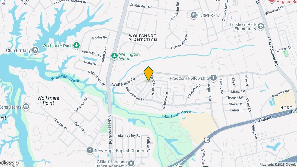 2207 Sedgewick Dr Map and Location Details