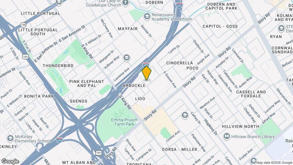 914 McCreery Ave Map and Location Details