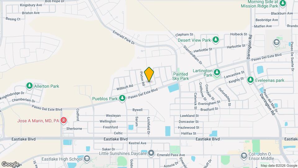 13313 Tuggle Rd Mapa y Detalles de la Ubicación