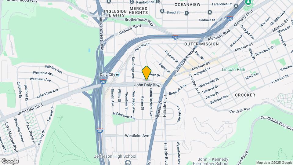 122 Los Banos Ave Map and Location Details