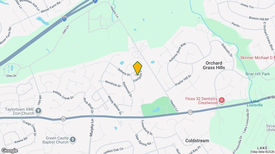 11607 Eastport Dr Map and Location Details