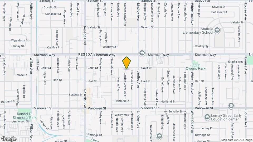 7044 Garden Grove Ave Mapa y Detalles de la Ubicación