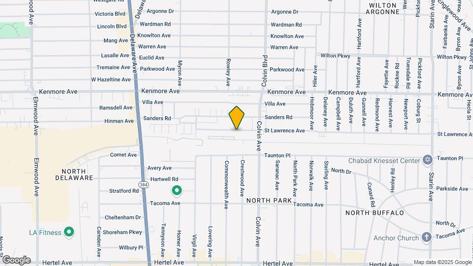 233 St Lawrence Ave Map and Location Details